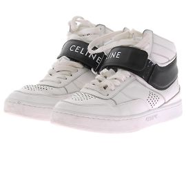 Céline Baskets CELINE T.EU 36 Cuir Blanc