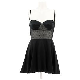 Autre Marque Robe SILVIA ASTORE T.IT 40 Soie Noir
