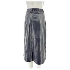 Autre Marque-NON SIGNE / UNSIGNED Skirts T.US 8 Leather-Black