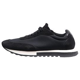 The row Baskets en suède et mesh noir Owen - taille EU 37 Noir