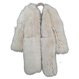 Totême Toteme shearling coat White