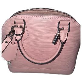 Bolsa Louis Vuitton Alma BB em couro epi rosa Rosa