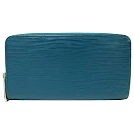 Louis Vuitton-Louis Vuitton Zippy Wallet-Blue