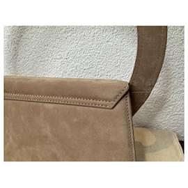 Jacquemus-The Round Bag-Beige,Gold hardware