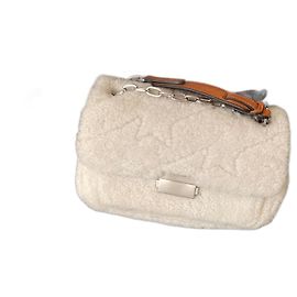Zadig & Voltaire Tasche aus Schafleder Weiß Weiß