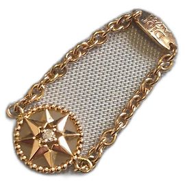 Anel rosa dos ventos dior 49 Rosa Dourado Gold hardware