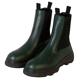Burberry-Burberry boot Chelsea-Olive green