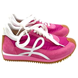 Loewe Flow Runner Rose Blanc