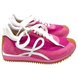 Loewe Flow Runner Pink White