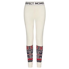 Perfect Moment Womens nordic wool leggings White