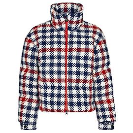 Perfect Moment star gingham polywool White