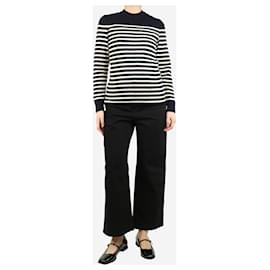 SéZane-Black wide-leg jeans - size UK 12-Black