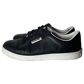 Cesta da Uomo Chanel, Taglia 40 Nero Bianco