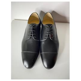 Chanel-Chanel Men's Shoes, Richelieu model-Black