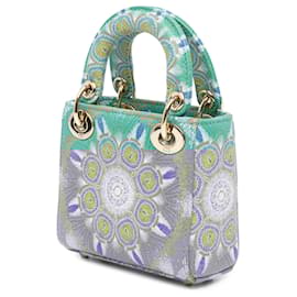 Dior-Dior Green Micro Calfskin In Lights Lady Dior-Green,Light green