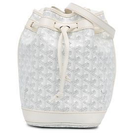 Goyard Blanc Goyardine Petit Flot Blanc
