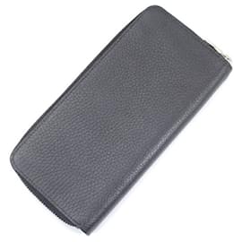 Louis Vuitton-Louis Vuitton Long Wallet in Black Taurillon Leather-Black