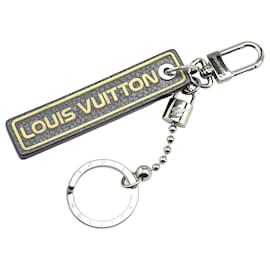 Louis Vuitton-Louis Vuitton Black Taurillon Leather Key Holder-Black,Silvery