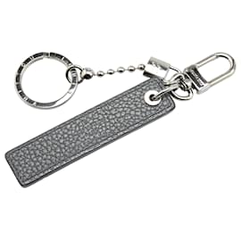 Louis Vuitton-Louis Vuitton Black Taurillon Leather Key Holder-Black,Silvery