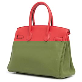 Hermès-Hermès Red Togo Birkin Retourne 30-Red