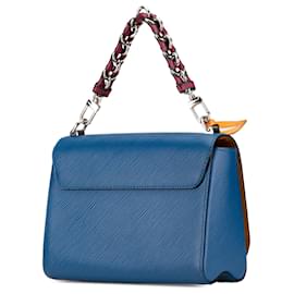 Louis Vuitton-Louis Vuitton Blue Epi Twist MM-Blue