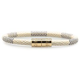 Pulsera Keep it Damier Azur Blanco Louis Vuitton Blanco