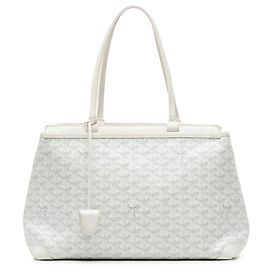 Goyard White Goyardine Bellechasse PM White Cream
