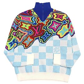 Louis Vuitton Pulls, gilets homme Bleu