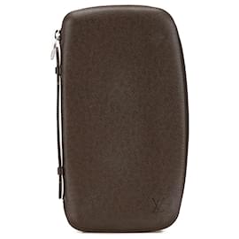Louis Vuitton-Louis Vuitton Brown Taiga Atoll Organizer-Brown