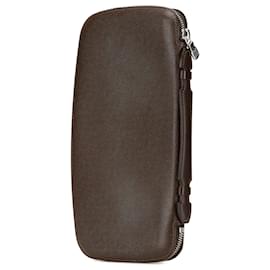 Louis Vuitton-Louis Vuitton Brown Taiga Atoll Organizer-Brown