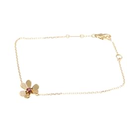 Van Cleef & Arpels-Bracelet Frivole Mini Modèle Rubis de Van Cleef & Arpels-Doré