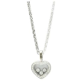 Collana Pendente Happy Diamond di Chopard Argento