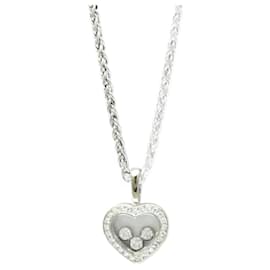 Collar Péndulo Happy Diamond de Chopard Plata