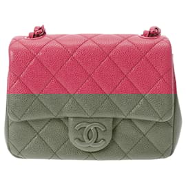 Chanel-Chanel Matelasse Chain Shoulder Bag-Pink