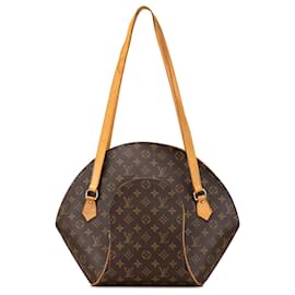 Louis Vuitton-Louis Vuitton Brown Monogram Ellipse GM Shopping Bag-Brown