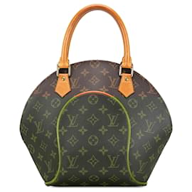 Louis Vuitton-Louis Vuitton Brown Monogram Ellipse PM-Brown
