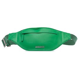 Bolsa de cinto La Banane Meunier em couro de bezerro verde Jacquemus Verde