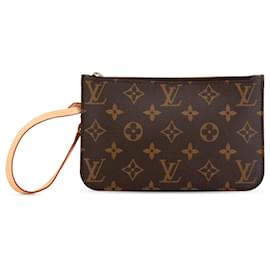 Louis Vuitton-Pochette Neverfull Monograma Marrom Louis Vuitton-Marrom