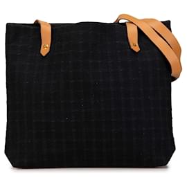 Hermès-Tote Ahmedabad en Toile Noire Hermès-Noir
