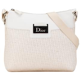 Dior-Dior Brown Diorissimo Street Chic Crossbody-Brown,Beige