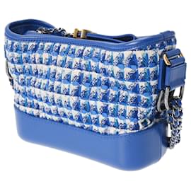 Chanel-Chanel Gabrielle de Chanel Small Hobo Bag-Blue,Golden