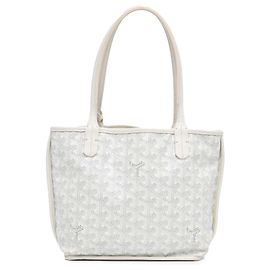 Goyard Weiß Mini Goyardine Wendbare Anjou Weiß