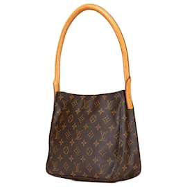 Louis Vuitton-Louis Vuitton Brown Monogram Looping MM-Brown