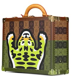 Louis Vuitton-Louis Vuitton Brown Monogram Nigo Cotteville 40-Brown