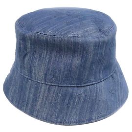 Louis Vuitton Bucket Hat Monogram Constellation Blue Light blue