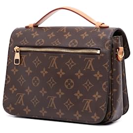 Louis Vuitton-Louis Vuitton Brown Monogram Pochette Metis-Brown