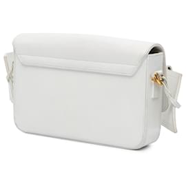 Jacquemus-Jacquemus White Calfskin Le Carinu-White