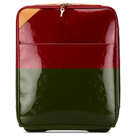 Louis Vuitton-Louis Vuitton Red Monogram Vernis Pegase 45-Red