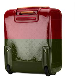 Louis Vuitton-Louis Vuitton Red Monogram Vernis Pegase 45-Red
