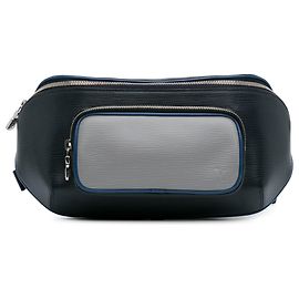 Bumbag Louis Vuitton in Epi blu Damier Graphite Blu Blu scuro